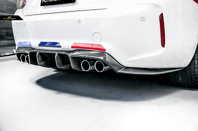 BMW F87 M2- Vorsteiner style Carbon Rear Diffuser 04